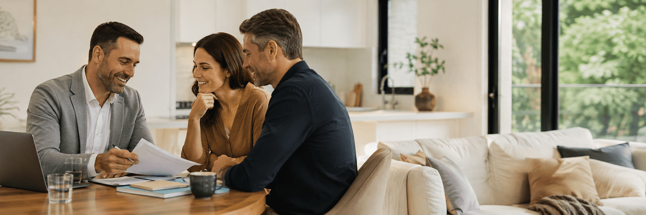 Whitestone Financial agent advising lending solutions to clients